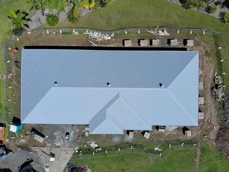New metal roof installed in Pampoolah